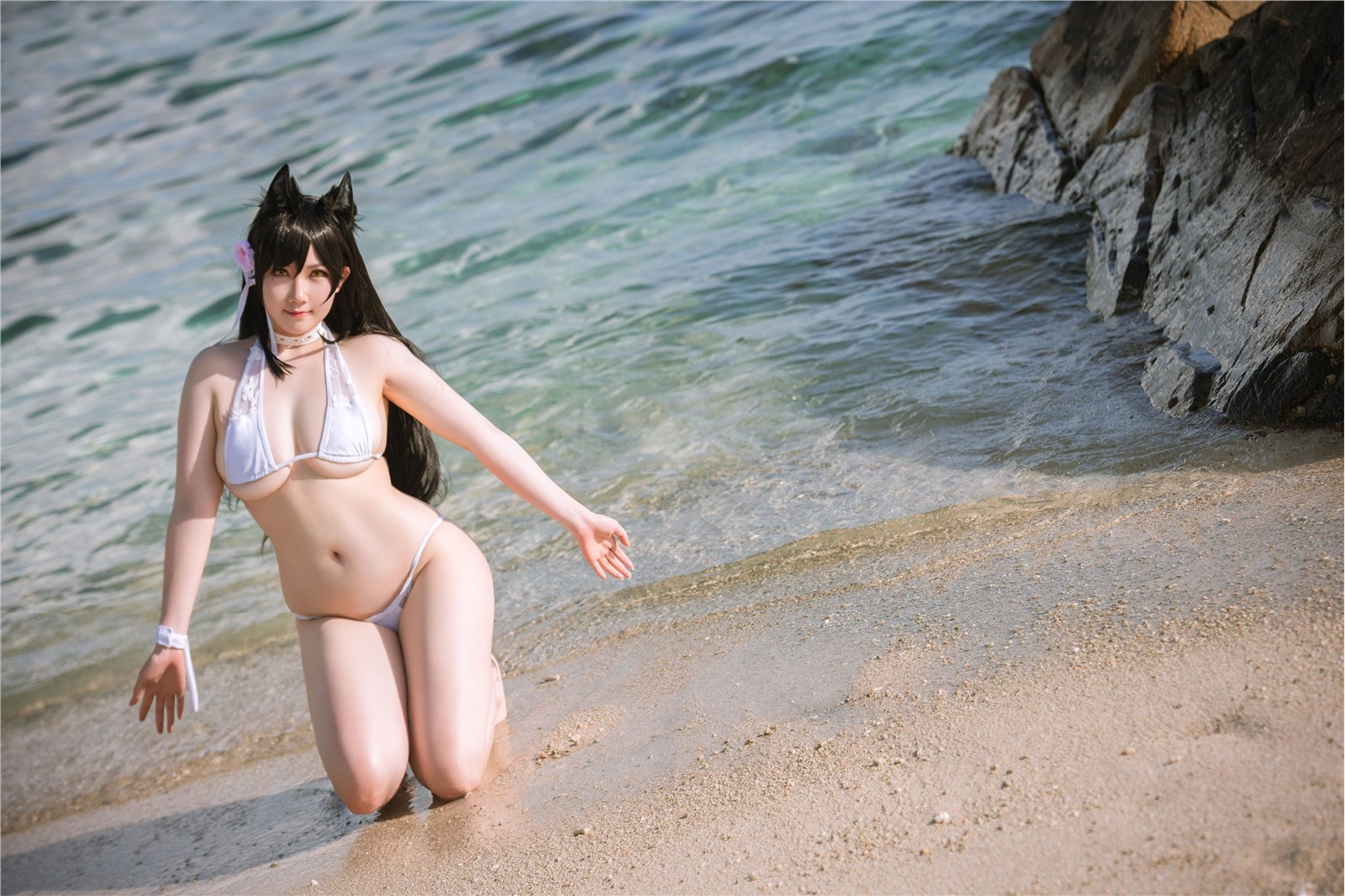 It's the end of the end. - Atago swimsuit(6)